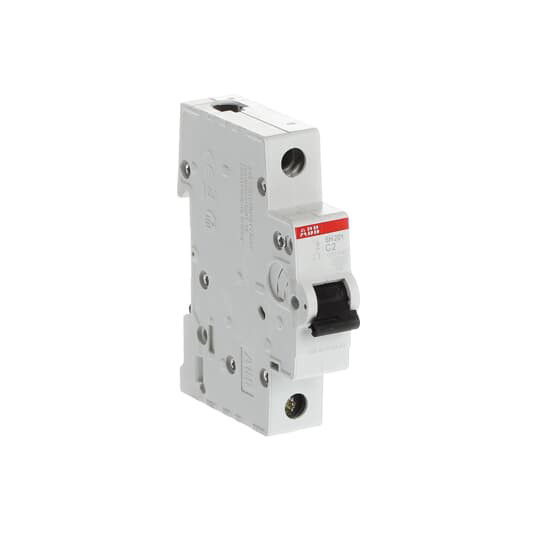 Nennfrequenz 50Hz MCB SH201-C2 Miniatur-Schaltkreislaufbrecher 1P Anzahl der Pole 2A