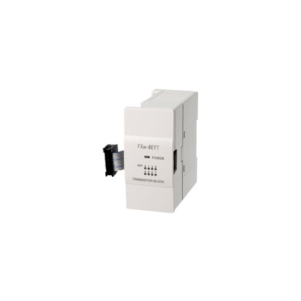 Mitsubishi FX2N-8EYT PLC FX2N Erweiterungseinheit 8 Transistor Ausgänge Waschbecken für die Automatisierung