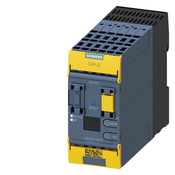 3SK2 Safety Relay Basis-Einheit 3SK2122-2AA10 mit 45 mm Breite und federbeladenem Terminal