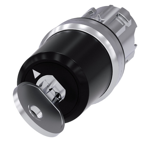 3SU1050-5BF11-0AA0 Metall glänzender PLC Schlüsselschalter mit 2 Positionen beibehalten SIRIUS ACT