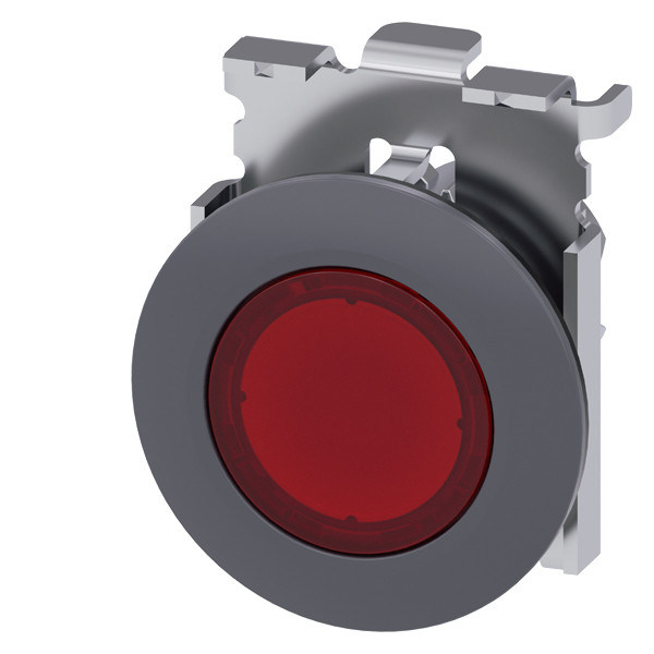 Lichtgestützte PLC 3SU1061-0JA20-0AA0 Rot SIRIUS ACT-Schaltfläche mit flacher Taste und Bezel