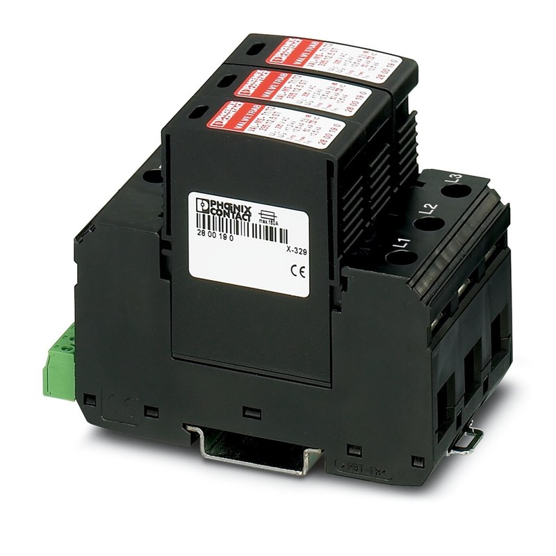 VAL-MS-T1/T2 335/12.5/3 0-FM-Klasse 1/2 Blitzschutz für 5V-250V Wechselstrom 4 Pole