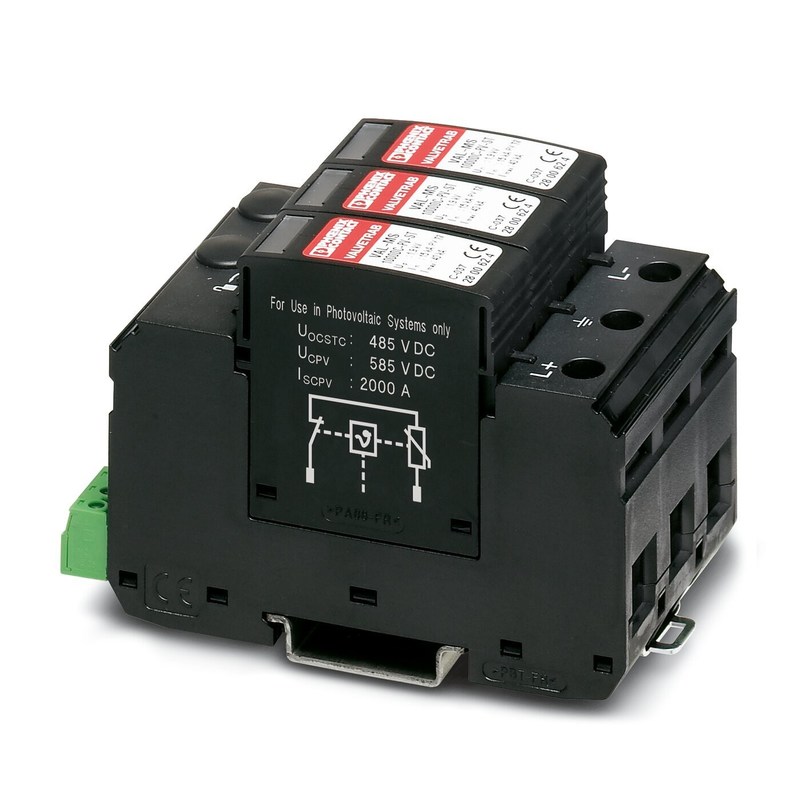 2 Pole 2800627 VAL-MS 1000DC-PV/2 V-FM Typ 2 Überspannungsschutz für höchste Leistung