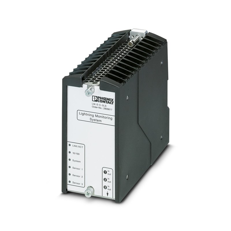 24V DC 2800618 LM-S-A/C-3S-ETH Blitzstrommesssystem mit 4 Polen