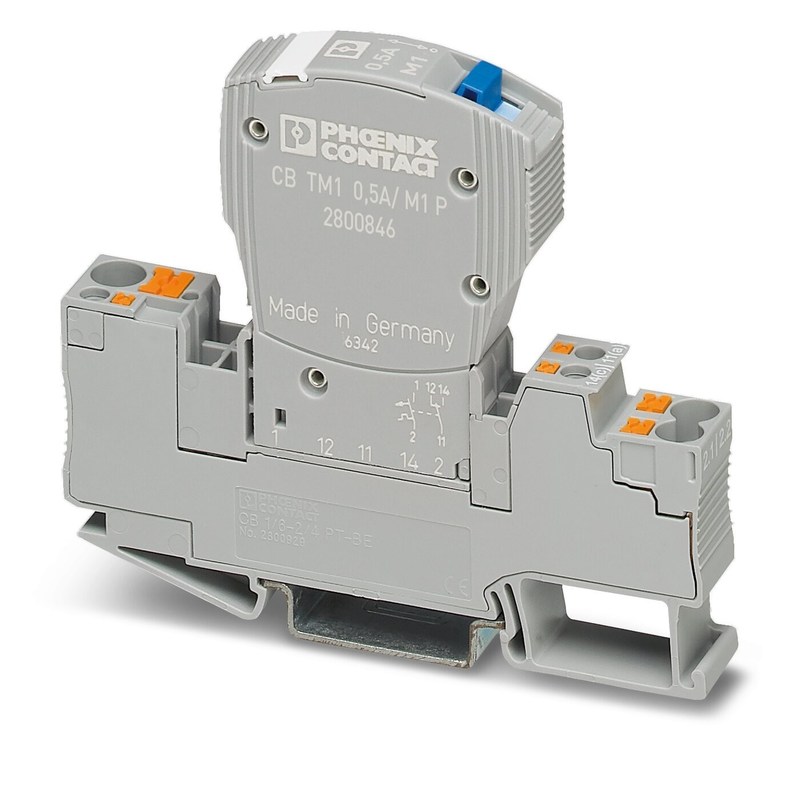 2800846 CB TM1 0.5A M1 P Thermalmagnetische Vorrichtung Leistungsschalter 50V Gleichstrom 5 Pole