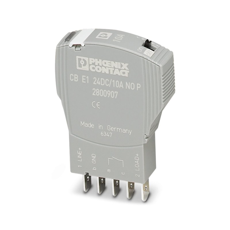 24 V Gleichspannung 2800907 CB E1 24DC/10A NO P Elektronische Geräte-Schaltkreislaufschalter 5 Pole