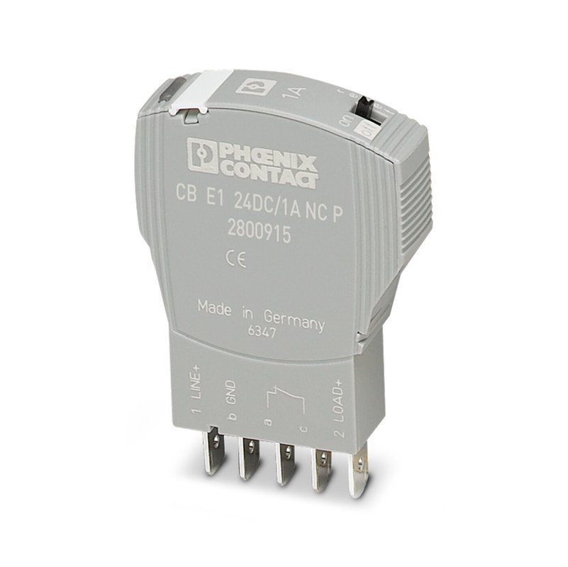 5 Pole Nummer 2800915 CB E1 24DC/1A NC P Elektronische Geräte-Schaltkreisbrecher Nennspannung 24 V Gleichspannung