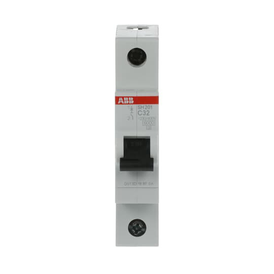 MCB SH201-C32 Miniaturschalter 1P C 32A BCD Kurve C Nennspannung 220