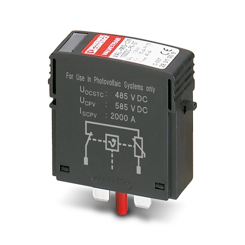 VAL-MS-CN 2801309 2 Pole 1000DC-PV-ST Typ 2 Überspannungsschutz mit 450 V Nennspannung