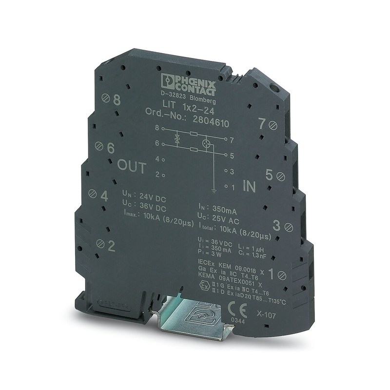 24 V Gleichspannung 2804610 LIT 1X2-24 Überspannungsschutz 2 Pole Schutzsystem