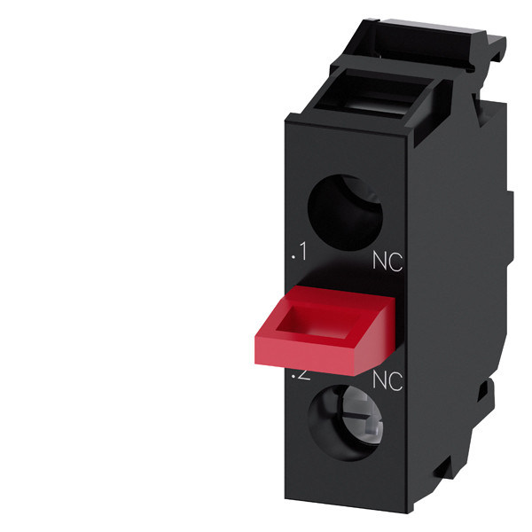 Basismontage und 1NC-Schraubterminalkontaktmodul für 3SU1400-2AA10-1CA0 SIRIUS ACT