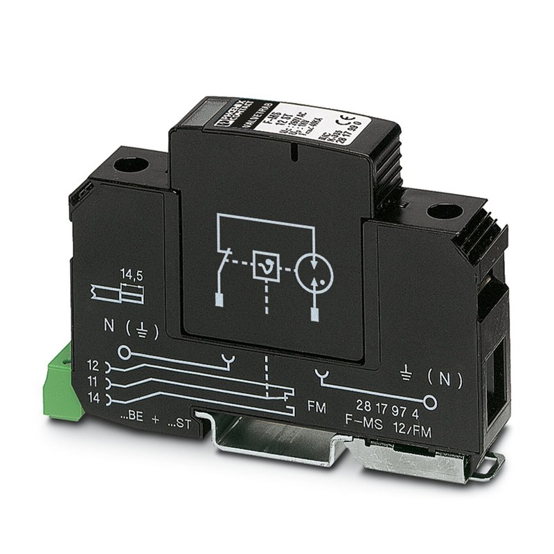 5V AC bis 250V AC 2817974 F-MS 12/FM Typ 2 Überspannungsschutz mit und Leistung 2 Pole