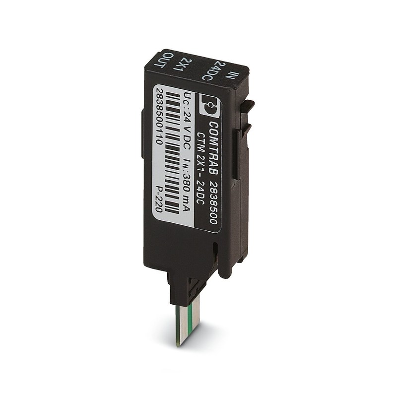 2838500 CTM 2X1- 24V Gleichspannungsschutzstecker mit 1 Pol und Kosteneffizienz