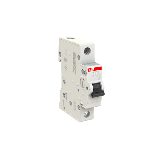 Schaltkreislaufschutz MCB SH201-C25 Miniatur-Schaltkreislaufschalter 1P C 25 A mit BCD-Kurve C
