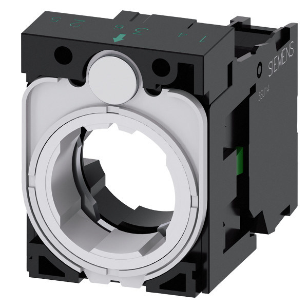 PLC 3SU1500-1AA10-1BA0 Kunststoff 3 Plätze A-Schraubterminal 1NO SIRIUS ACT Halter und Modul