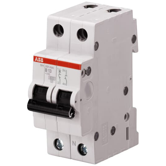 1 NP B 6 A Miniatur-Schaltkreislaufbrecher MCB SH201-B6NA für industrielle Anwendungen