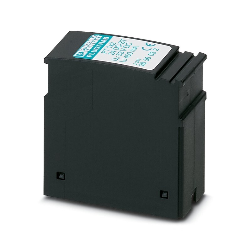 2856032 PT 1X2-24DC-ST Überspannungsschutzstecker Steckdose Nummer Pol 1 Nennspannung 24 V Gleichspannung