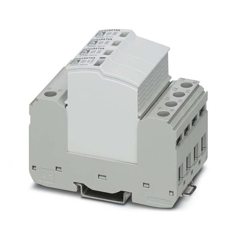1 Pol 2905340 VAL-SEC-T2-3S-350-FM Überspannungsschutz des Typs 2 für 5V AC bis 250V AC und 125V DC