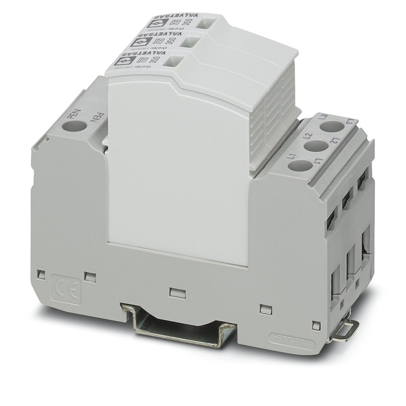 250 V Wechselstrom 125 V Gleichstrom 200 mA Gleichstrom-Überspannungsschutz des Typs 2 PLT-SEC-T3-3S-230-FM für Industrie