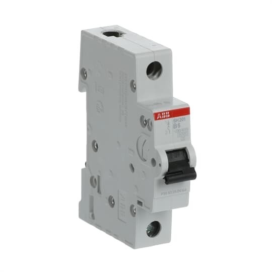 1P SH201-B6 Miniatur-Schaltkreisbrecher B 6 A für elektrische Verteilsysteme