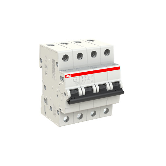 MCB SH204-B20 Miniatur-Schaltungsschalter 4P 20A 220V 50Hz Nennspannung und -Frequenz