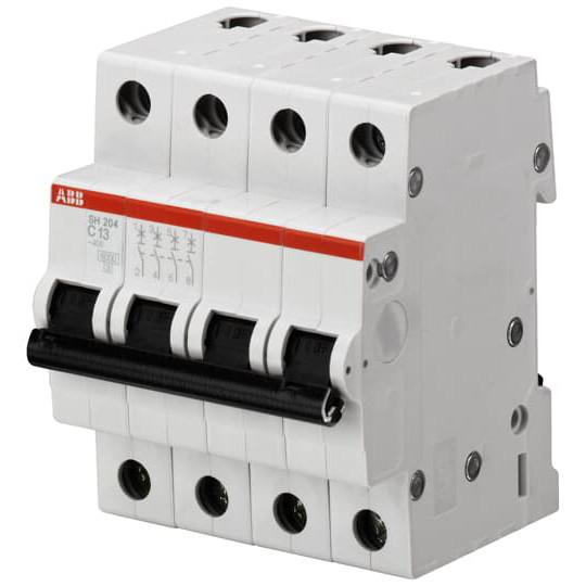 MCB SH204-D3 Miniatur-Schaltkreisbrecher mit Nennstrom 3A 4P D 3A mit Schaltkapazität