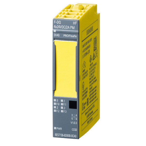 PLC 6ES7136-6DB00-0CA0 F-DQ HF 4x24VDC/2A elektronisches Modul für industrielle Automatisierung