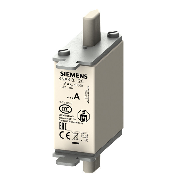 PLC 3NA3810-2C LV HRC Sicherungsglied GL/GG mit Frontanzeiger Größe 000 500V Schutz