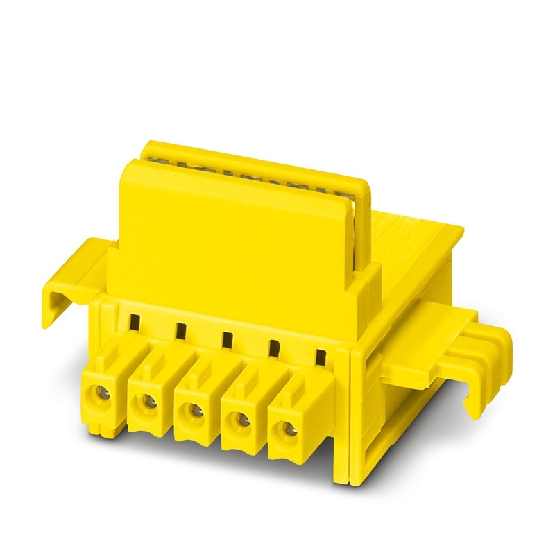 22,5*112,2*114,5mm ME 1225375 TBUS 1,5/5-ST-3,81 YE 1PCS DIN-Schiene Bus Stecker Design