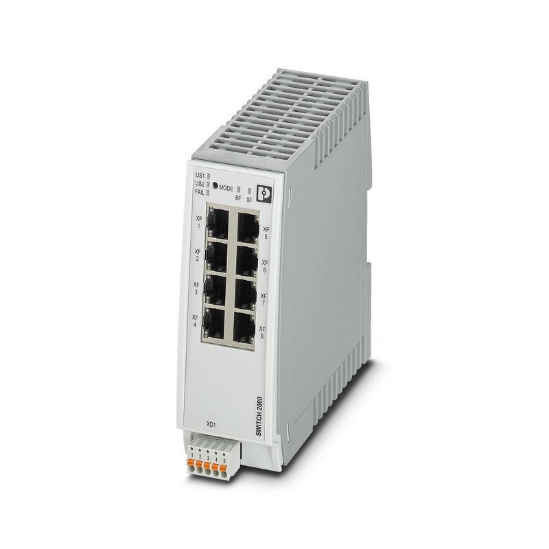 FL SWITCH 2308 PN Industrie-Ethernet-Schalter für EtherNet/IP-Netzwerke IP65-Schutzniveau