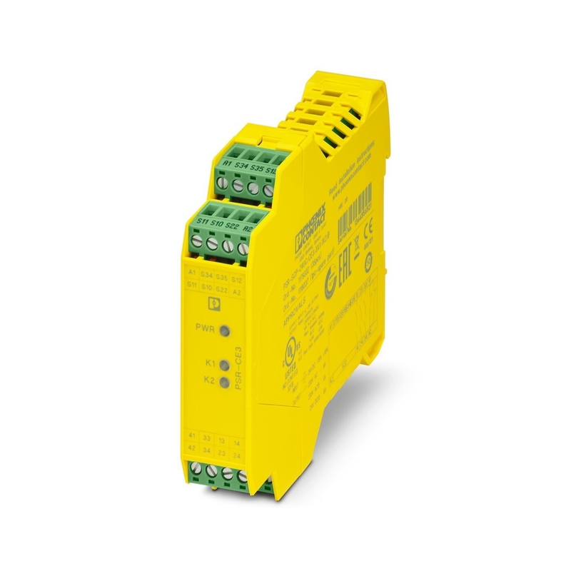 Spannungsrelais PSR-SCP-24DC/CE3/3X1/1X2/B SET
