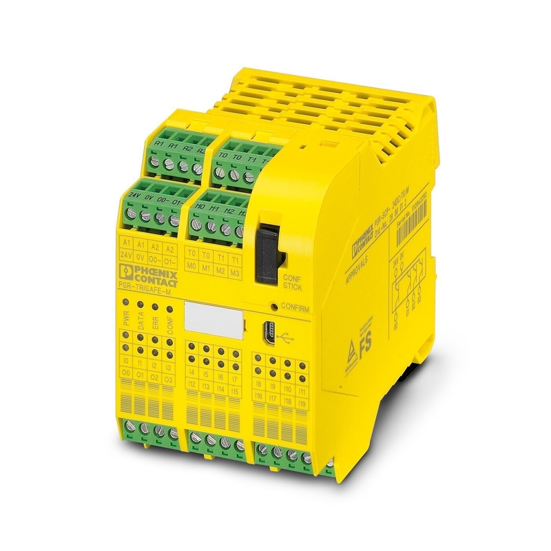 Phönix-Kontakt-Sicherheitsmodul PSR-SPP-24DC/TS/M 67,5*112*114,5 mm Kopplungsrelais