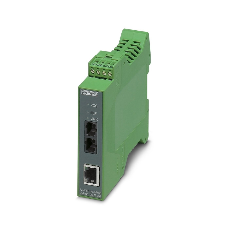 1300 MM SC Phoenix Kontakt Glasfaserwandler 2902853 FL MC EF für Ihr Unternehmen