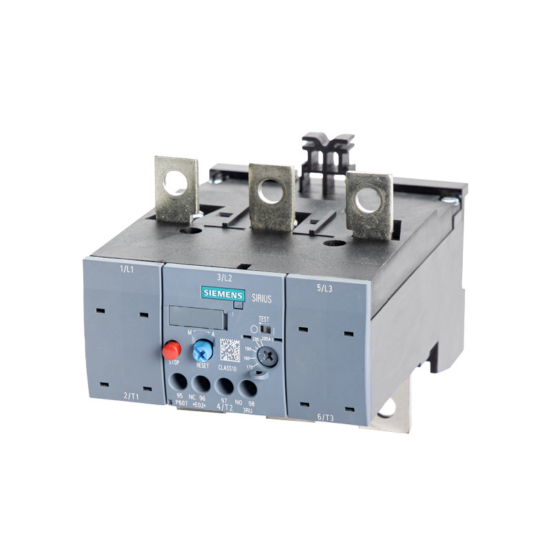 Siemens 3RU5156-3NB2 Wärmeüberlastrelais 170-205A Größe S6 für und Motorschutz