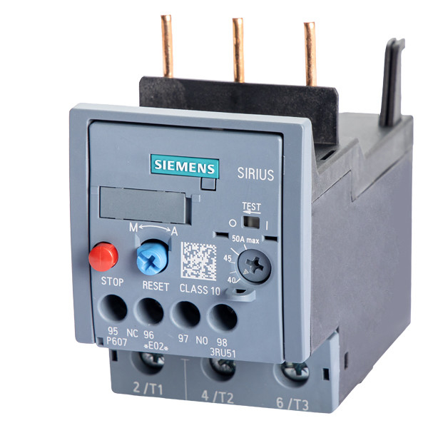 Siemens 3RU5136-4BB0 Überlastrelais 40...50 A Größe S2 Klasse 10 für den Motorschutz