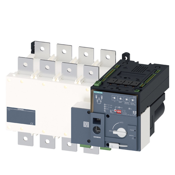 Siemens 3KC8446-0EA22-0GA3 3KC ATSE 4-polige RTSE/ATSE 630A Übertragungsschalteinrichtung