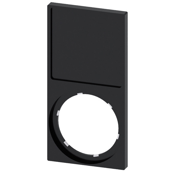 Siemens 3SU1900-0AQ10-0AA0 SIRIUS ACT 22 mm Quadrat Klebe-Etikettenhalter für Etikettenplatten