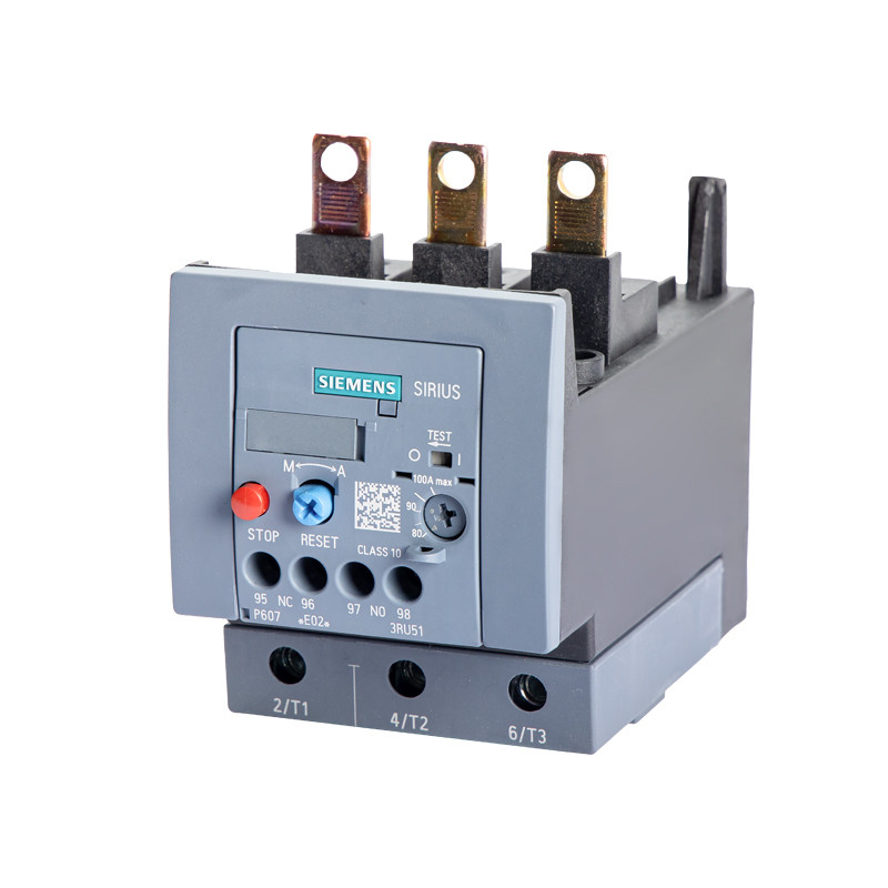 Siemens 3RU5146-4HB0 Überlastrelais 80 100 A Größe S3 Klasse 10 Versiegeltes Spannungsrelais
