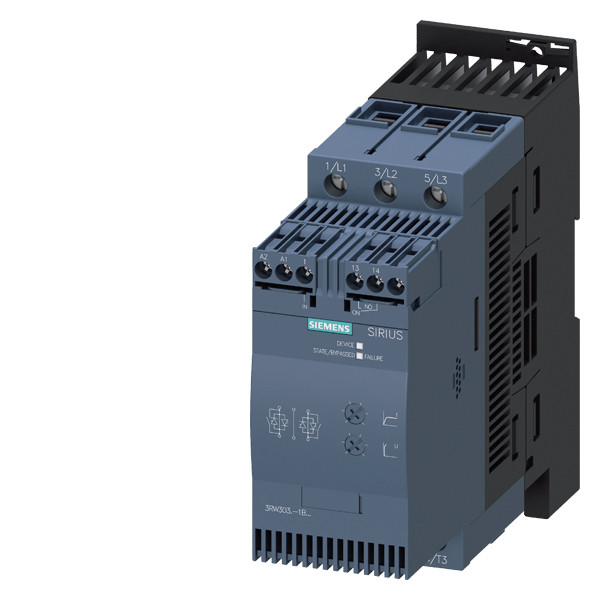 Siemens 3RW3036-1BB14 3RW30 Soft Starter Größe S2 Schrauben Endgeräte Umgehungssicherheit
