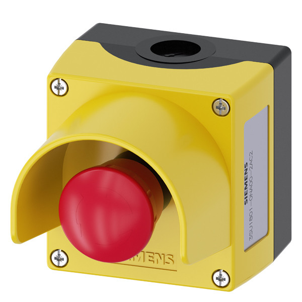 22 mm rundes Gehäuse für Befehlseinrichtungen Schraubterminal Bodenbefestigung 3SU1801-0NA00-2AC2