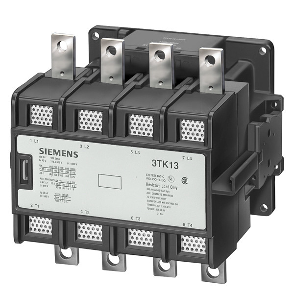 110V Typ 3TK1542-0AL2 Automatischer Wechselstromkontakter mit 800A Nennstrom für die Hauptleitung